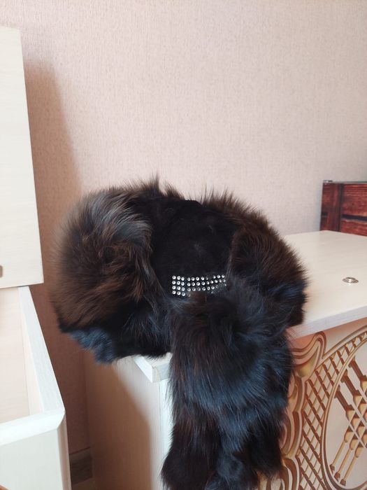 Продам шапку мех кролик