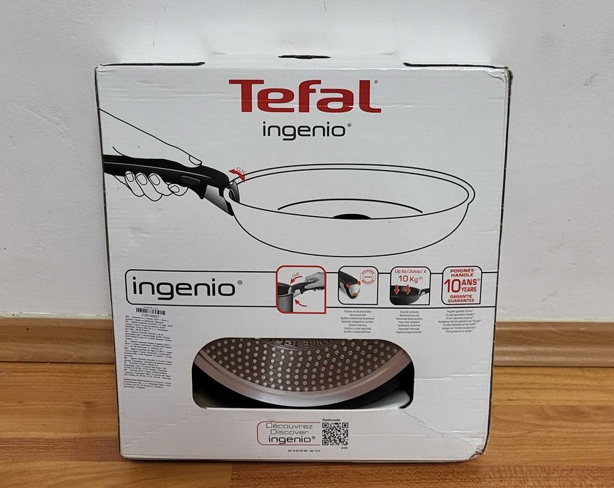 Sigilat Set Tefal Ingenio Expertise, inductie, 22/26 cm + maner Ingenio tigai