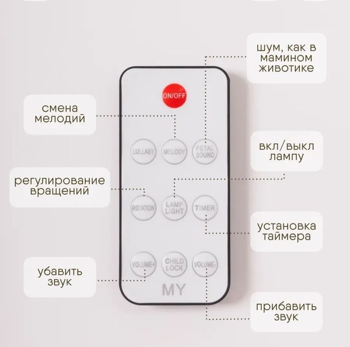 Мобиль детский в кроватку