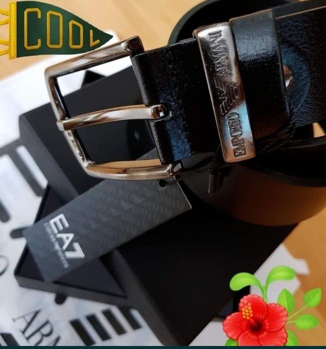 Curele piele naturala,model unisex,logo metalic