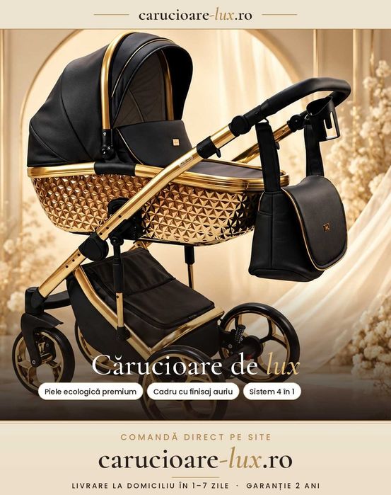 Cărucior 4 în 1 Sojan Citax Exclusive Negru Total – carucioare-lux.ro