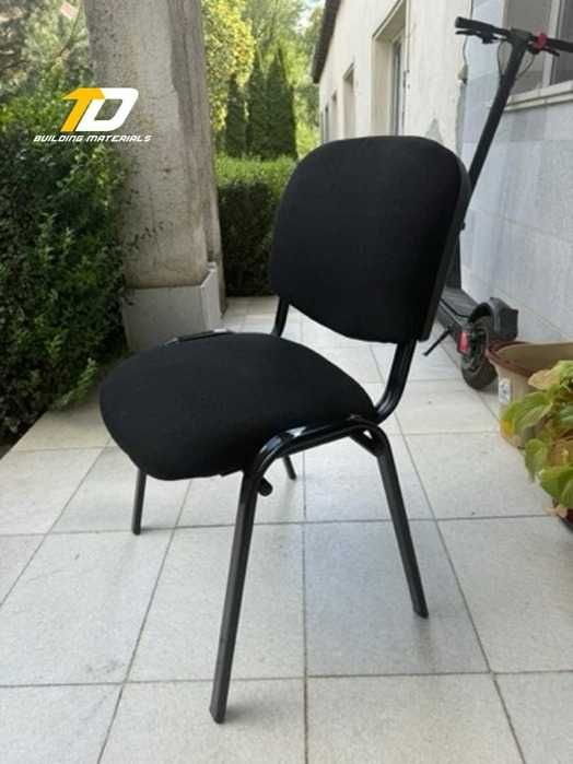 Посетителски стол черен ПРОМОЦИЯ