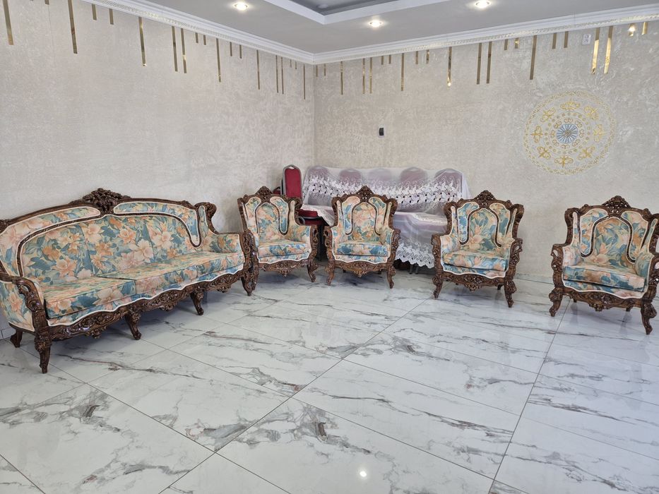 Продам диван и кресла Бу.