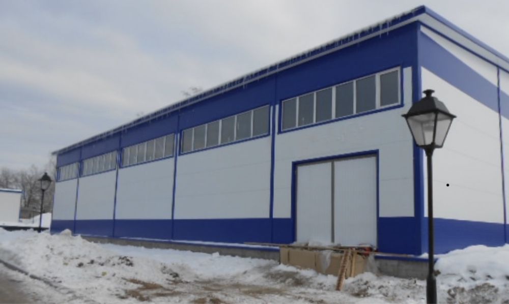 Ангары дома киоск из сэндвич панелей