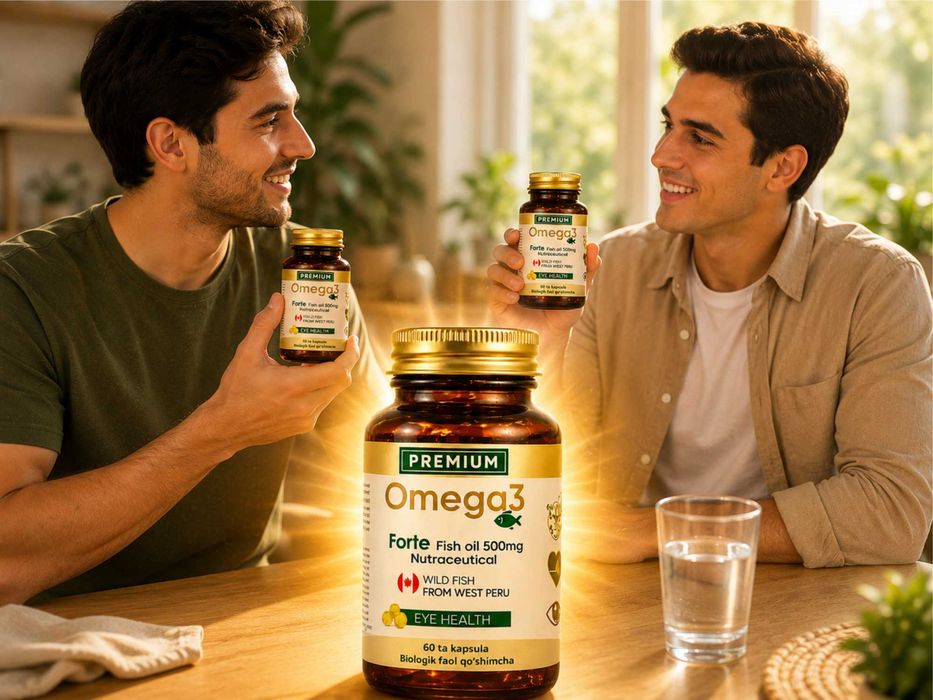 Omega 3 Forte 500mg 60 capsules