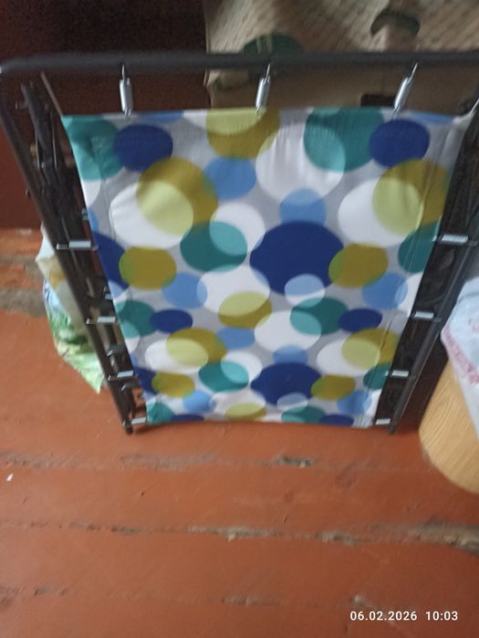 Продам детскую раскладушку,б/у.
