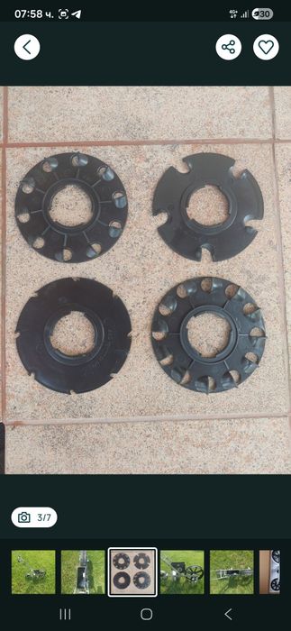 Ръчна едноредова сеялка