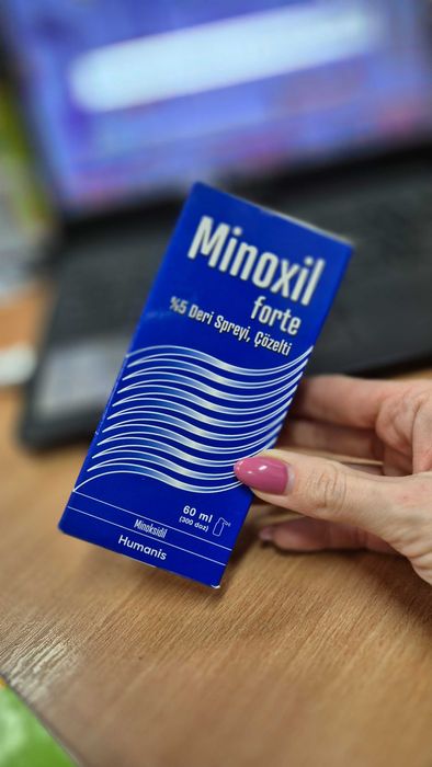 Minoxil 5% ефективен спрей против косопад