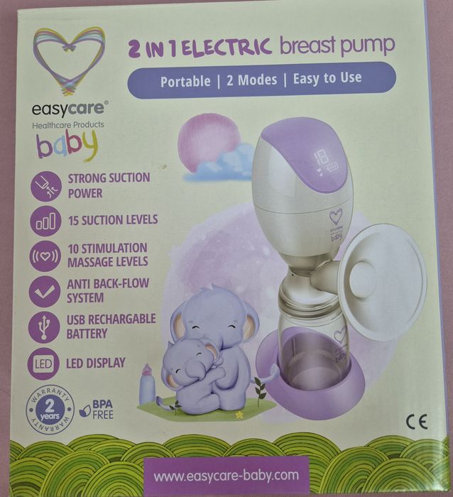 Pompa de san electrica 2in1 EasyCare Baby, Portabila