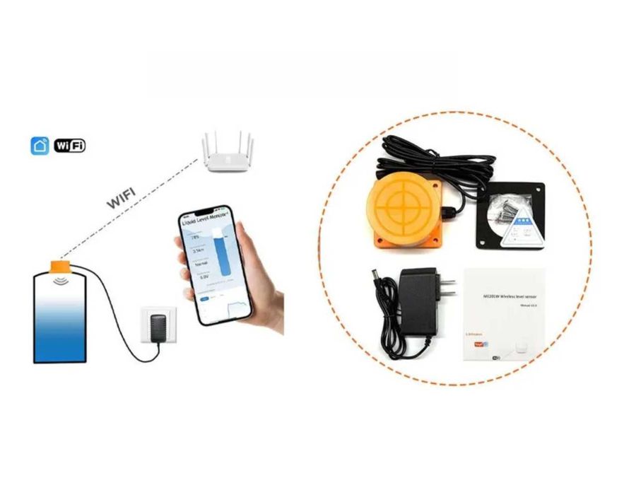 Датчик уровня воды  Tuya / Smart Life