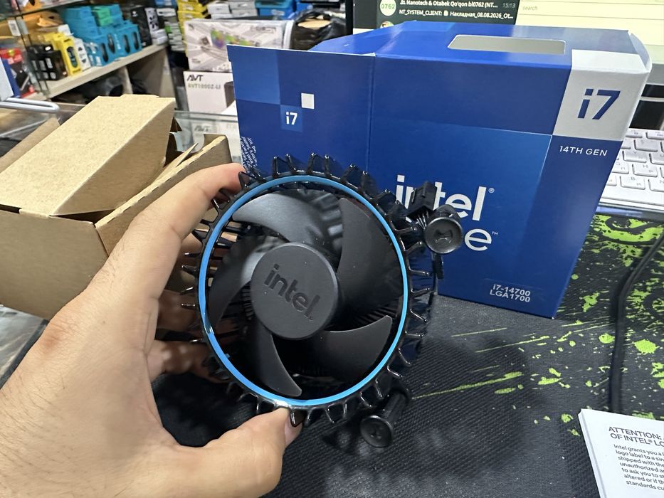 Cpu cooler intel orginal i7 14700 niki