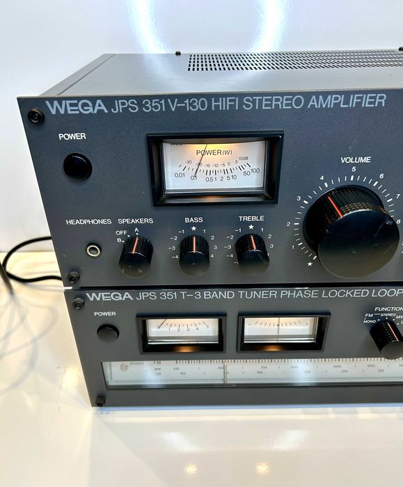 Amplificator WEGA (SONY) JPS 351-V130+tuner JPS 351 T-3 Vintage