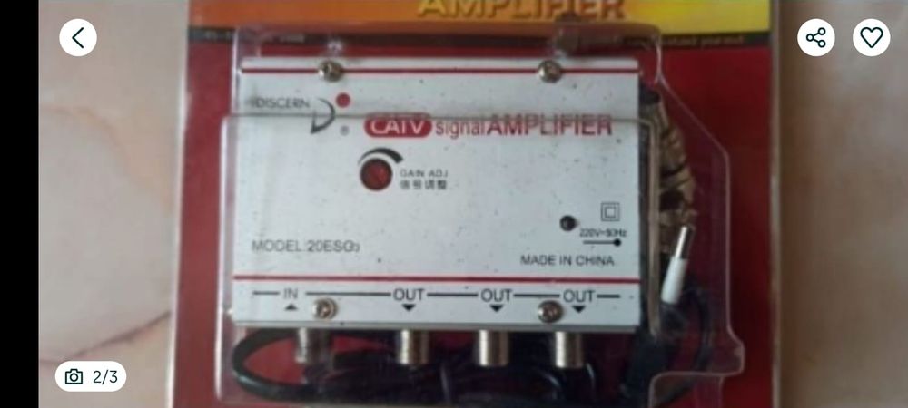 CATV Amplificator semnal produs nou