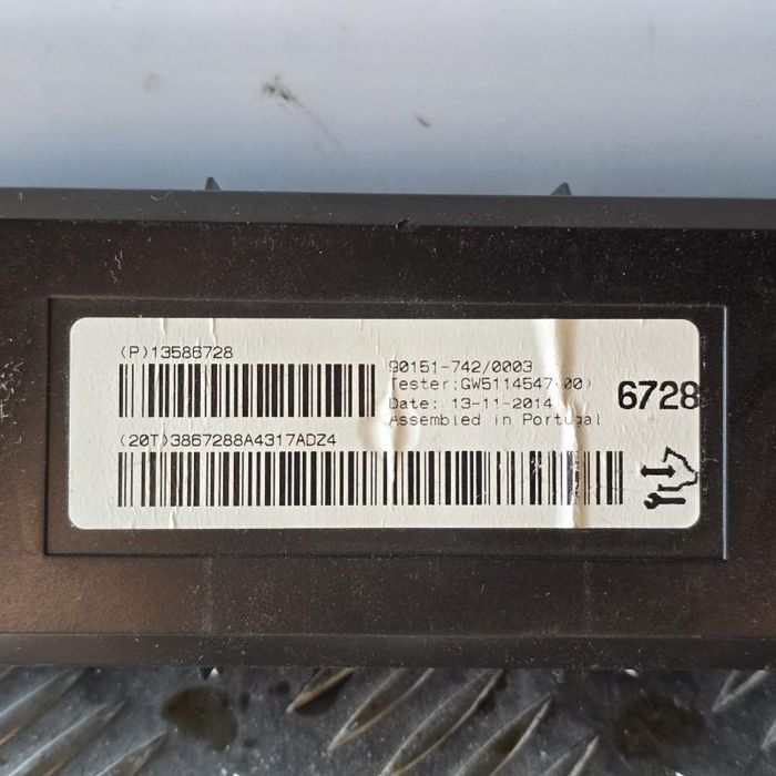 Modul Calculator clima Opel Astra J Facelift