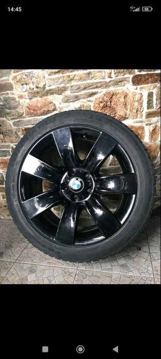 Оригинални BMW лети джанти със зимни гуми