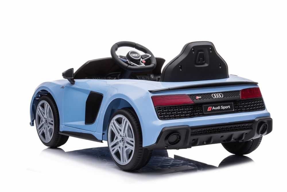 Masinuta electrica copii Audi R8 Blue-Grey cu licenta 12V 78W