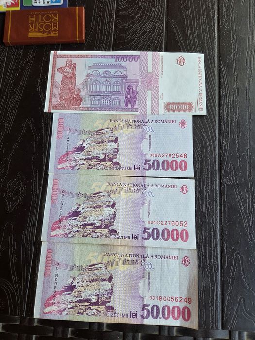 Vând bacnote vechii