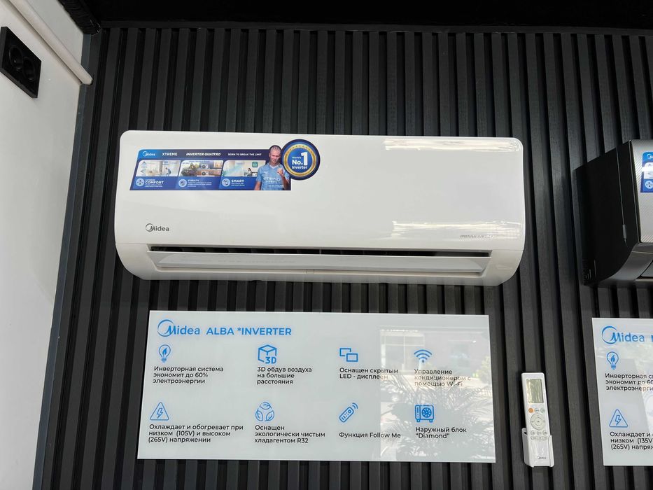 Мировой бренд Midea Alba кондиционер. Канал установщиков kondey_uz