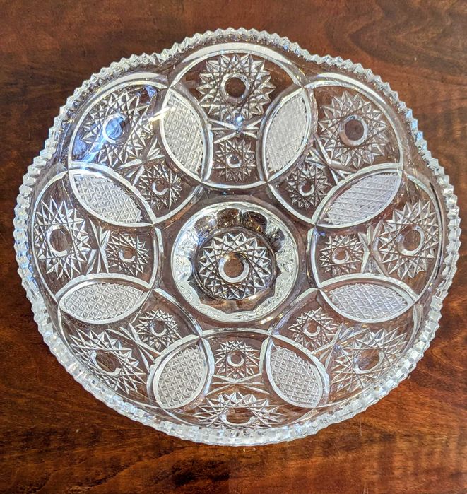 Ваза хрустальная