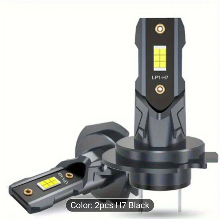 Set 2 becuri led H7 12V auto