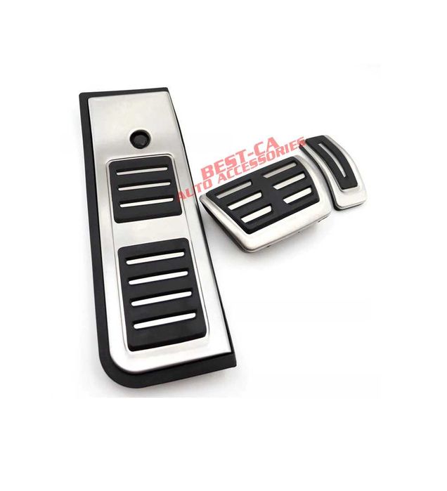 Set ornamente INOX sport pedale automata pentru Audi A6 C8 (2018-2025)