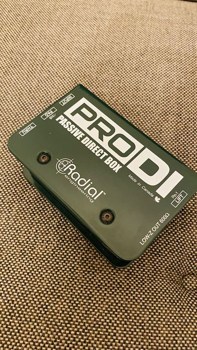 DI Box Radial ProDI – Nou / Nefolosit – Made in Canada
