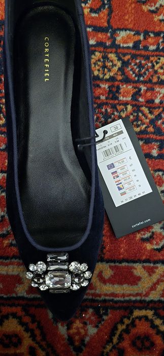 Pantofi/balerini/flats Cortefiel noi 37,5 model gucci dr martens ugg