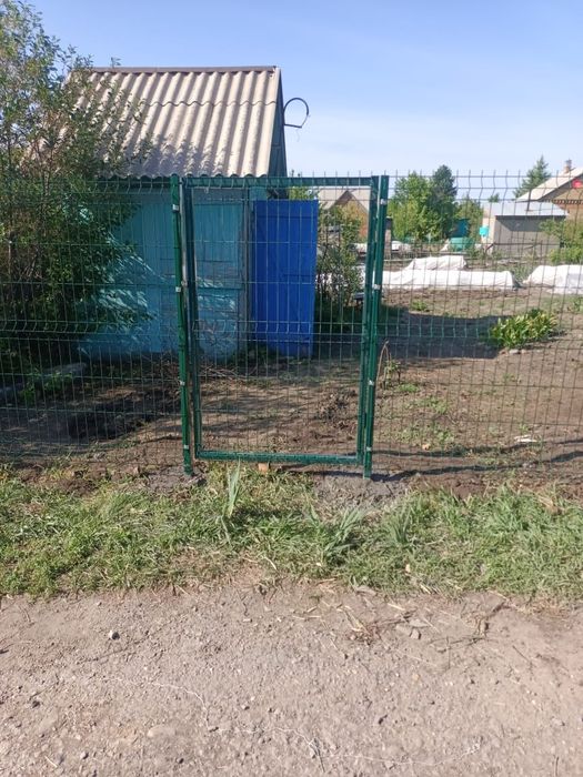 Установка забора.