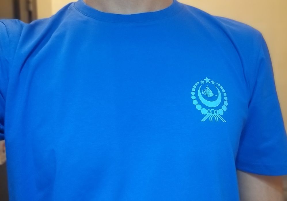 Футболка с уйгурским гербом