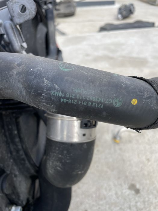 Conducta clima / aer / ac furtun turbo apa BMW f15 f16 x5 x6 f01 f10