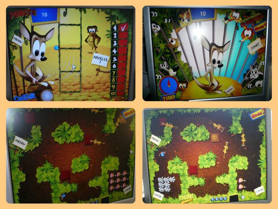 Joc BUN VENIT LA ZOO pe CD, pt copii prescolari, in RO si maghiara