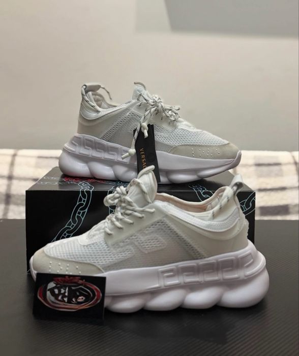 * LICHIDARE DE STOC* Versace Chain Reactin White ( Caliate PREMIUM)