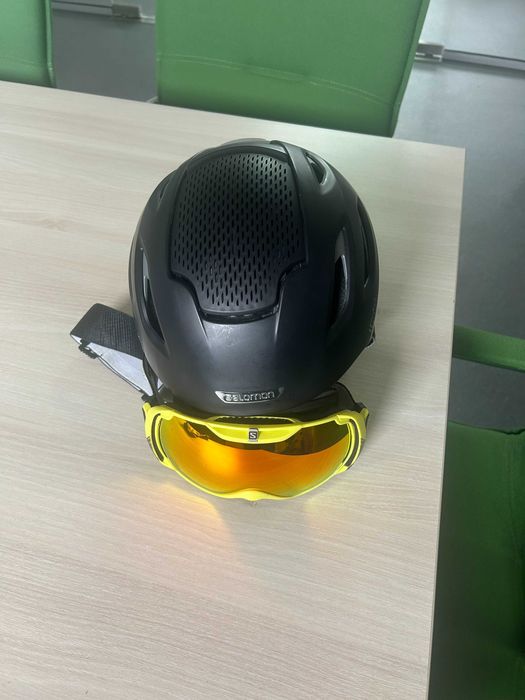 Casca si ochelari schi Salomon