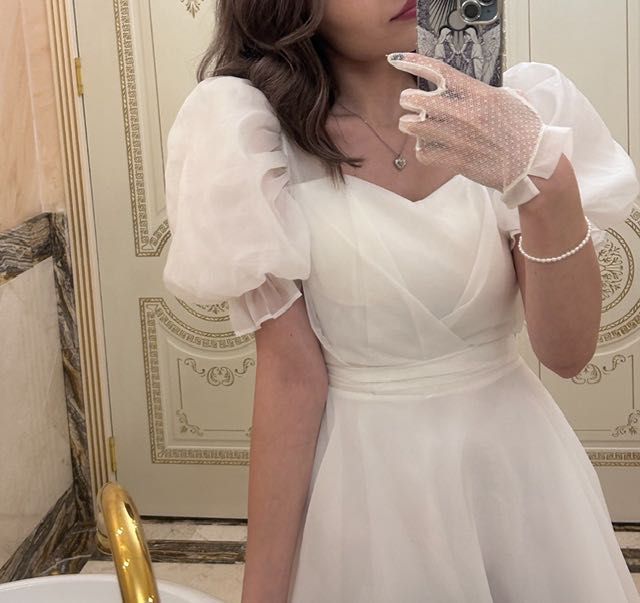 платье белое на выпускной