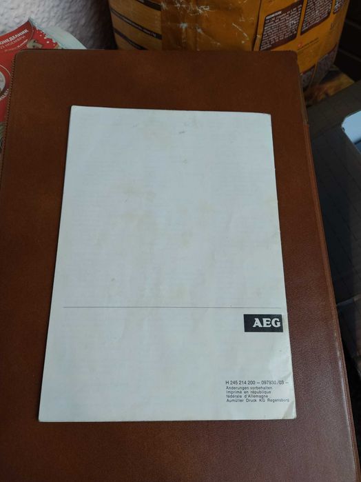 Пералня AEG LAVAMAT 400 F (за части)