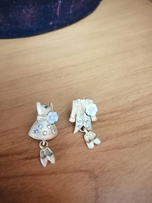 Эксклюзивные гвоздики серьги