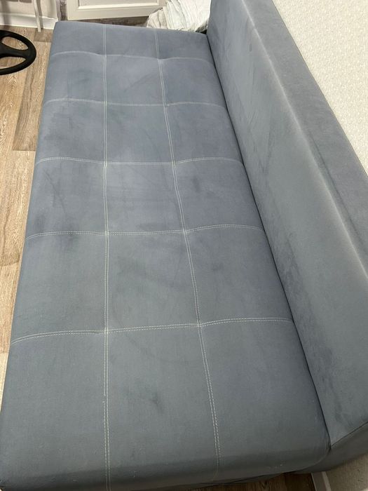 Диван серый б/у раскладной