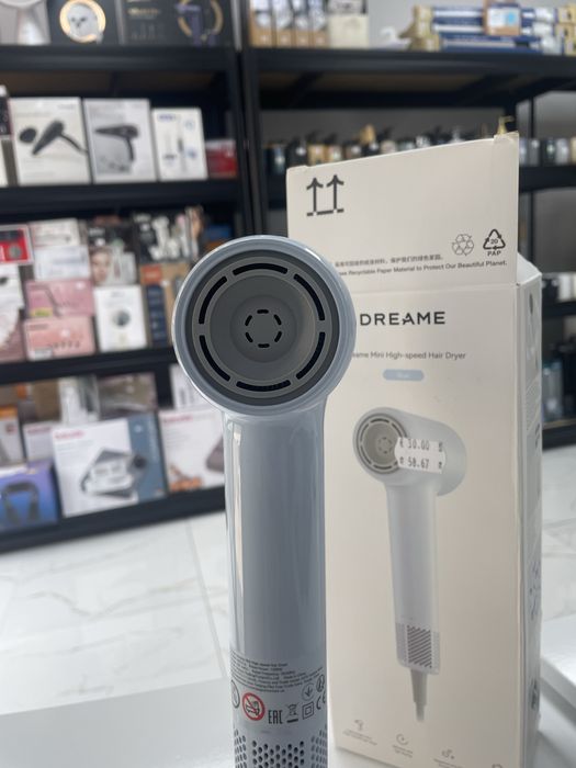 Dreame Mini High-Speed Hair Dryer Blue | Високоскоростен сешоар | Нов + 12 м. гаранция