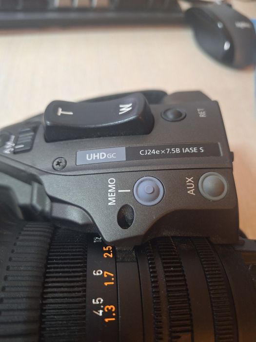Canon Zoom Lens CJ24e x 7.5B IASE S stare noua obiectiv zoom video broadcasting/foto de inalta calitate