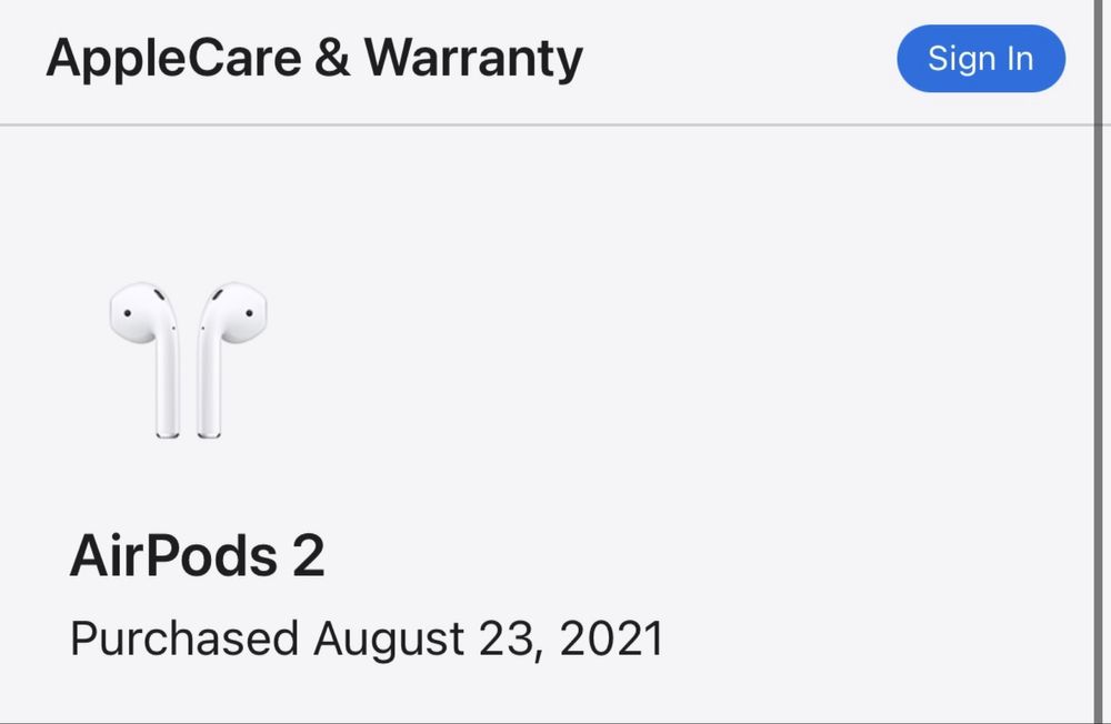 Airpods 2ое поколение