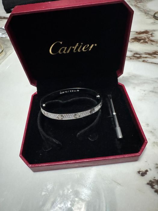 Pachet Bratara+Inel Cartier
