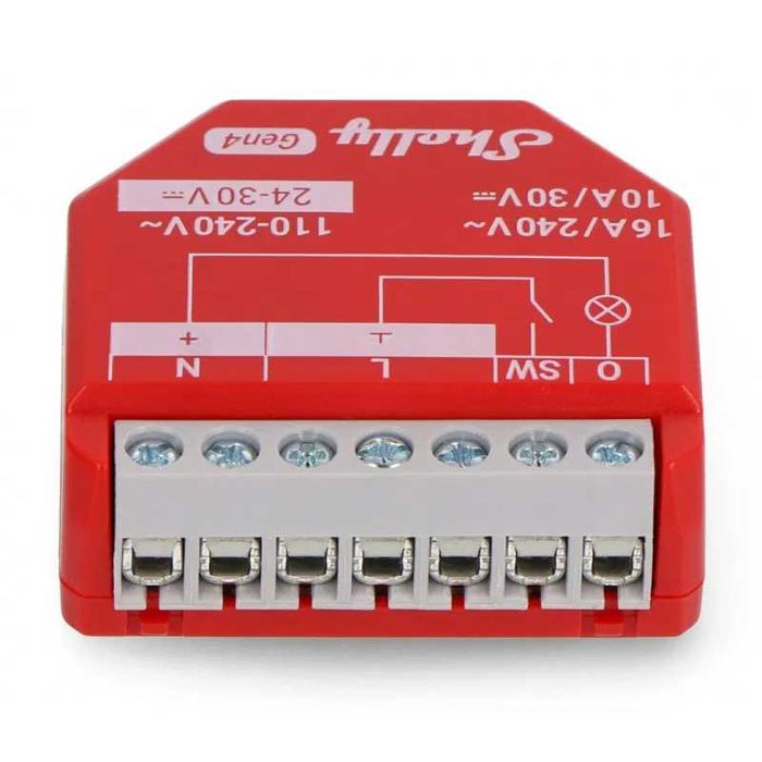 Shelly 1PM Gen4 – Matter, Zigbee и Ватметър 16A