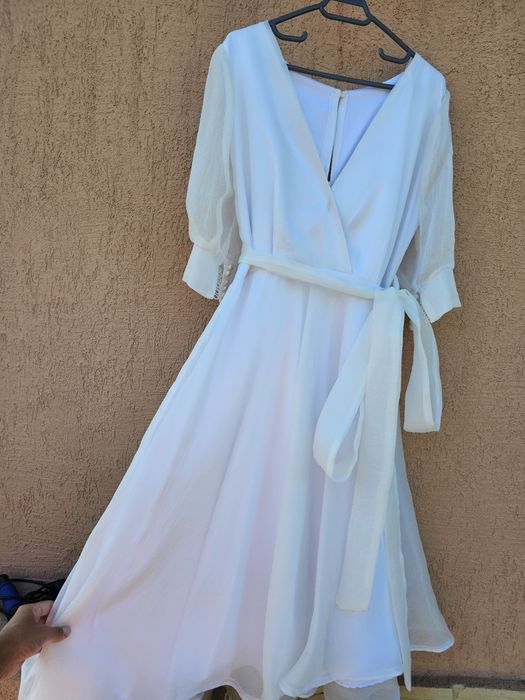 Rochie albă de cununie