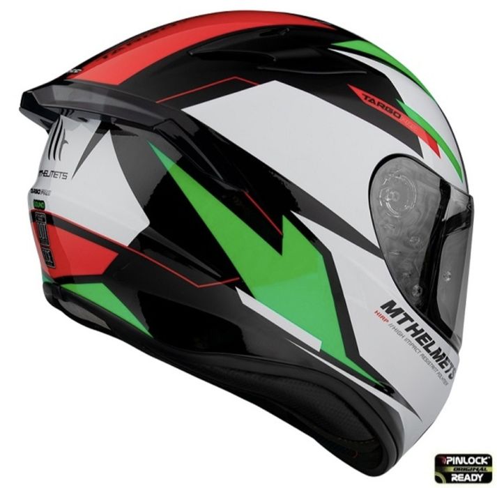 Casca moto integrala MT Targo Pro Sound Verde mărimea S, M, L, XL, 2XL