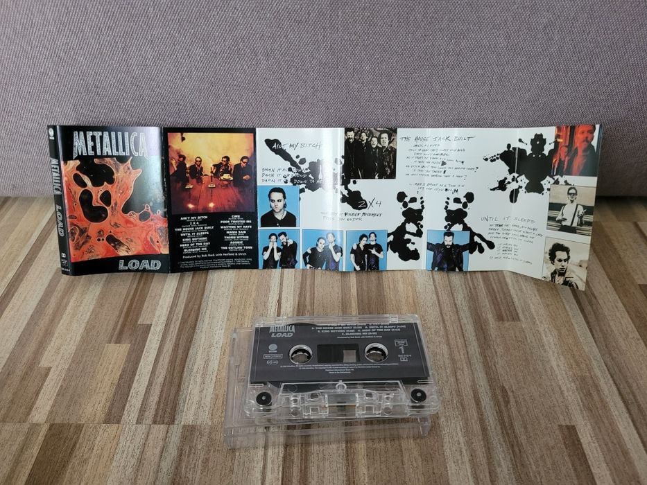 Metallica Load,casetă audio.