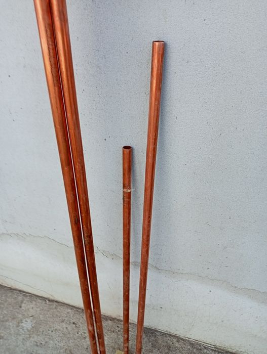 Țeavă de cupru 16mm și filtru anticalcar