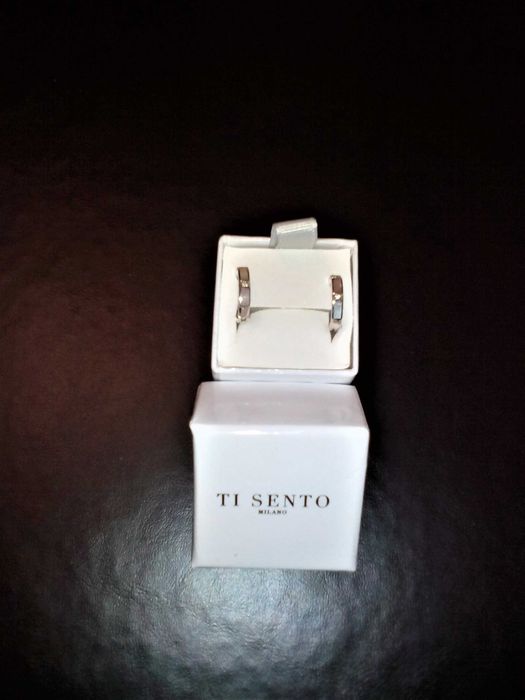 Промо оферта: Сребърни обеци Ti Sento Milano с перлен седеф и цирконий