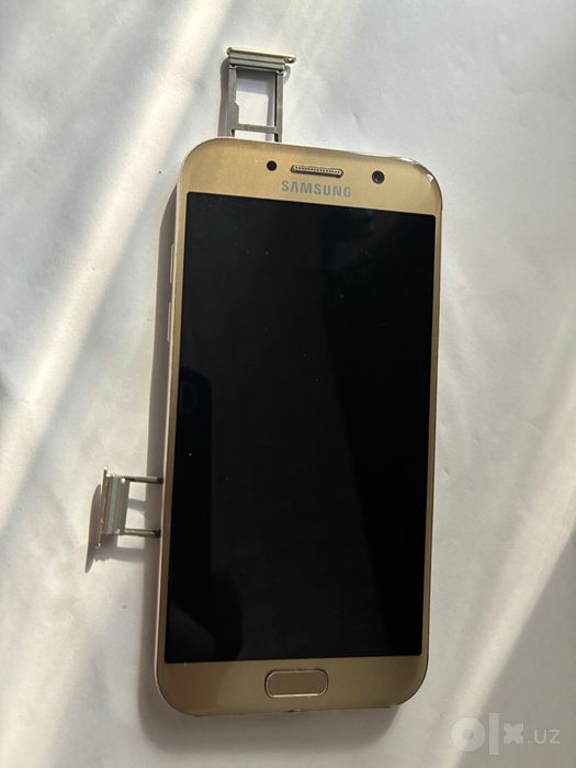 Samsung Galaxy A5 (2017), 32 ГБ, б/у, 2 SIM, IMEI зарегистрирован