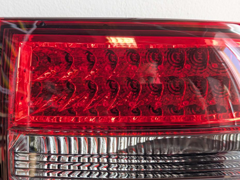 Стопове Порше Кайен 1 ЛЕД тъмни Опушени Porsche Cayenne 1 Тунинг LED