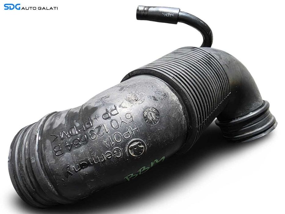 Furtun Conducta Tub Tubulatura Admisie Aer Skoda Fabia 2 1.2 Benzina BBM 2007 - 2014 Cod 6Y0129684B [N5307]